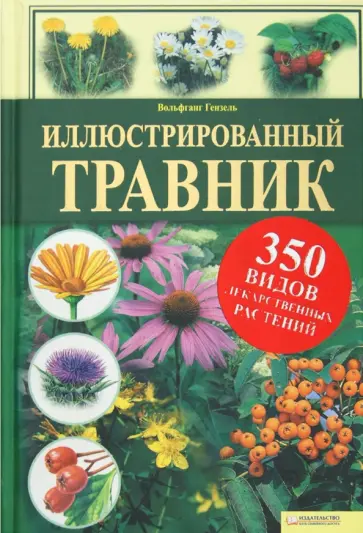 Вольфганг Гензель - Иллюстрированный травник. 350 видов лекарственных растений Вольфганг Гензель - Иллюстрированный травник. 350 видов лекарственных растений обложка книги