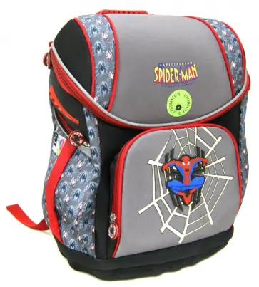 Рюкзак школьный эргономичный "Спайдермен" (SM12-ERB) обложка книги