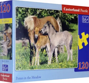 Puzzle-120 MIDI "Лошади" (В-12619) Puzzle-120 MIDI "Лошади" (В-12619) обложка книги