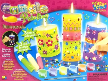 Набор для раскрашивания восковых свечей (13234) обложка книги