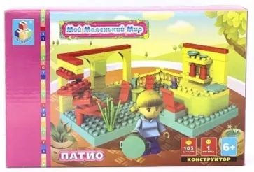 Конструктор 105 деталей. Патио (Т50115) обложка книги