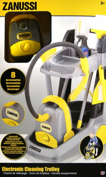 Набор для уборки Zanussi с тележкой (1680396.V12) обложка книги