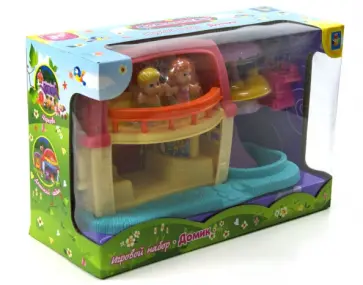 Игровой набор "Домик" с фигурками и аксессуарами, ассортимент (Т52955) обложка книги