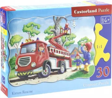 Puzzle-30 MIDI. Спасение котенка обложка книги