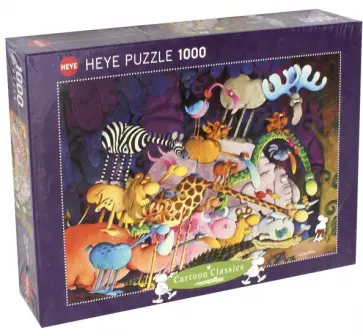 Puzzle-1000 "Тарзан, Mordillo" (29213) обложка книги
