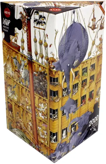 Puzzle-2000. Ноев ковчег, Loup, Arche Noah обложка книги
