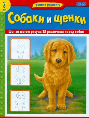 Собаки и щенки обложка книги