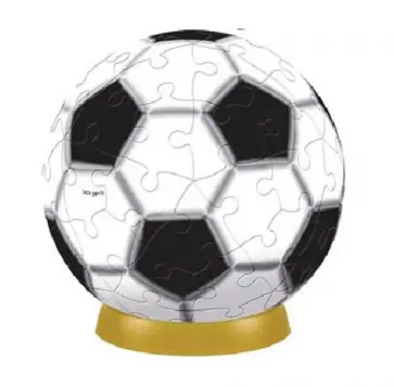 Шаровый пазл "Футбол" 15 см (А1366-06-1-1) обложка книги