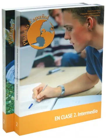 Осорио Осорио - Planeta Espanol. En Clase 2. En Casa 2. Intermedio. Учебник + рабочая тетрадь (+CD) обложка книги