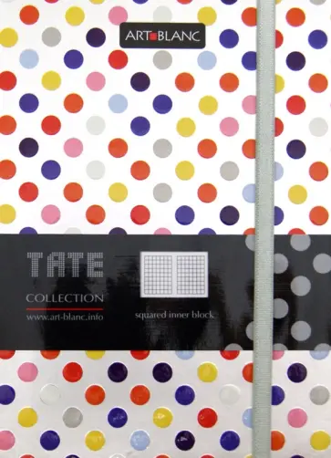 Тетрадь ART-BLANC "Tate" клетка (120561SR) обложка книги