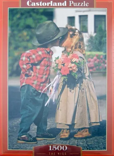 Puzzle-1500 "Поцелуй" (C-151073) обложка книги