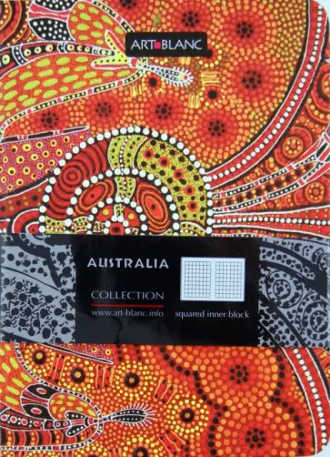Тетрадь ART-BLANC "Australia" клетка (120162SS) обложка книги
