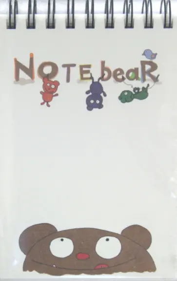 Блокнот "Медведи" большой, 128 листов (В-433) обложка книги