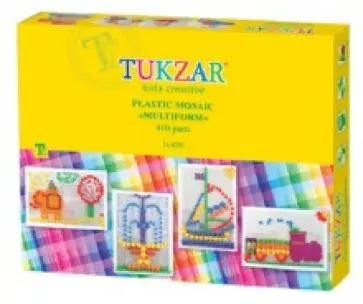 Мозаика пластиковая "Multiform" 410 предметов (TZ 8293) обложка книги