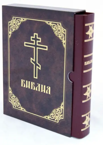 Библия. Книги Священного Писания Ветхого и Нового Завета обложка книги