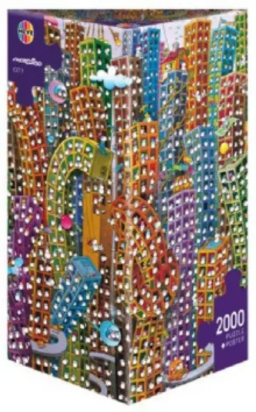 Puzzle-2000 "Город", Mordillo (29495) обложка книги