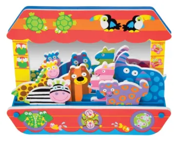 Набор фигурок для ванной "Ноев ковчег" (885) обложка книги