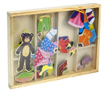 Магнитная игра «Одеваем медвежонка» (TZ 10394) обложка книги