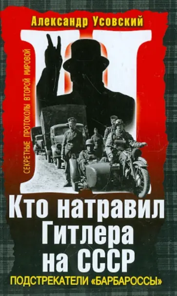 Александр Усовский - Кто натравил Гитлера на СССР. Подстрекатели "Барбароссы" Александр Усовский - Кто натравил Гитлера на СССР. Подстрекатели "Барбароссы" обложка книги