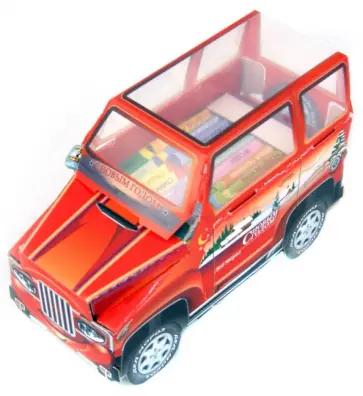 Книжки-игрушки. Джип обложка книги