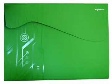 Папка на липучке DISCOVERY. Цвет: зеленый (255047-03) обложка книги