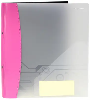 Папка на 2-х кольцах. DISCOVERY. Цвет: фуксия (255050-25) обложка книги