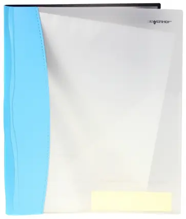 Папка с файлами. DISCOVERY. 10 файлов. Цвет: бирюзовый (255051-08) обложка книги