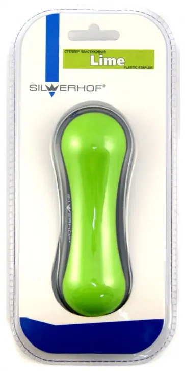 Степлер пластиковый №24 LIME (401057) обложка книги
