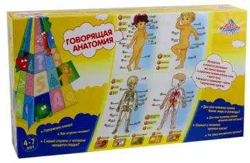 Игрушка "Говорящая анатомия" (13129) обложка книги