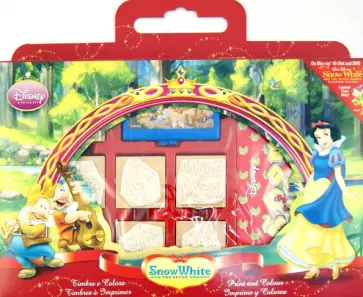 Набор штампов в портфельчике "Белоснежка" (7351) обложка книги