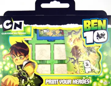 Набор штампов в портфельчике "Бен 10" (7847) обложка книги