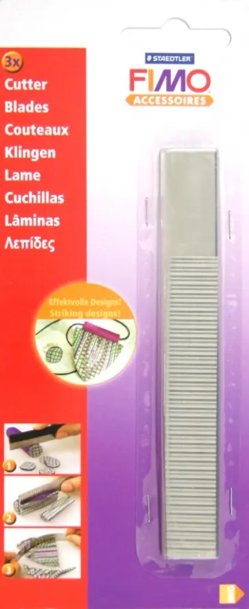 FIMO Accessoires. Комплект из 3-х лезвий (8700 04) обложка книги