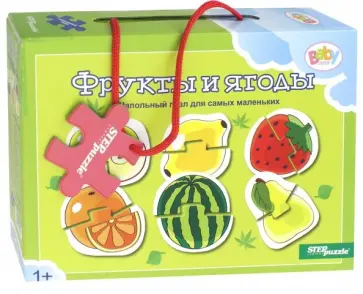 Напольный пазл "Фрукты и ягоды" (70112) обложка книги
