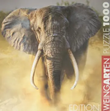 Puzzle-1000 "Слон" (29514) обложка книги