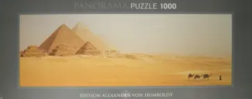 Puzzle-1000 "Пирамиды Египта", панорама (29516) обложка книги