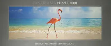 Puzzle-1000 "Розовый Фламинго", панорама (29517) обложка книги