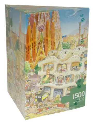Puzzle-1500 "Барселона", Prades (29573) обложка книги
