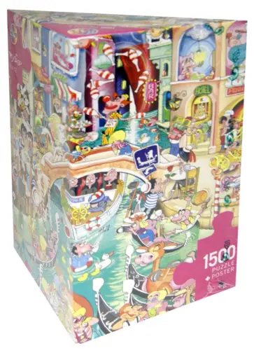 Puzzle-1500 "Венеция", Crisp (29574) обложка книги