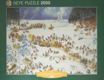 Puzzle-2000 "Отступление Наполеона" (29566) обложка книги
