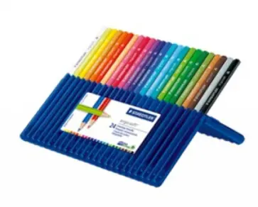 Карандаши цветные "Ergosoft" трехгранные, 24 цвета (157SB2410) обложка книги