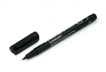 Маркер универсальный перманентный "Lumocolor" (F 0,6 мм, черный) (318-9) обложка книги
