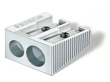 Точилка металлическая на 2 диаметра (5102002) обложка книги