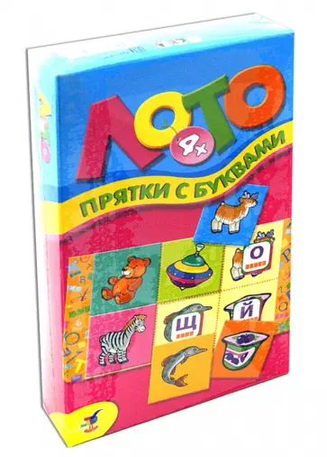 Мини-лото. Прятки с буквами (2260) обложка книги