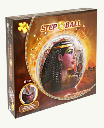 Step Puzzle, 240 элементов, "Принцессы Египта" (Пазл-шар) (98125) обложка книги