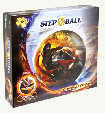 Step Puzzle, 240 элементов, "Огненная стрела" (Пазл-шар) (98128) обложка книги