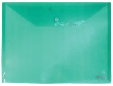 Папка-конверт с кнопкой (A4, зеленая) (CH309TW-03) обложка книги