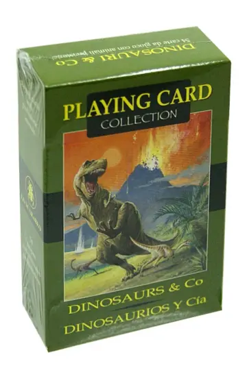 Карты игральные "Динозавры" обложка книги