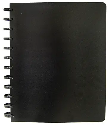 Папка на кольцах. 50 файлов. Цвет: черный (CY50MG-BK) обложка книги