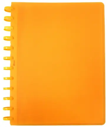 Папка на кольцах. 50 файлов. Цвет: оранжевый (CY50MG-О) обложка книги