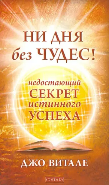 Джо Витале - Ни дня без чудес! Недостающий секрет истинного успеха. Простые советы инструктора по чудесам Джо Витале - Ни дня без чудес! Недостающий секрет истинного успеха. Простые советы инструктора по чудесам обложка книги